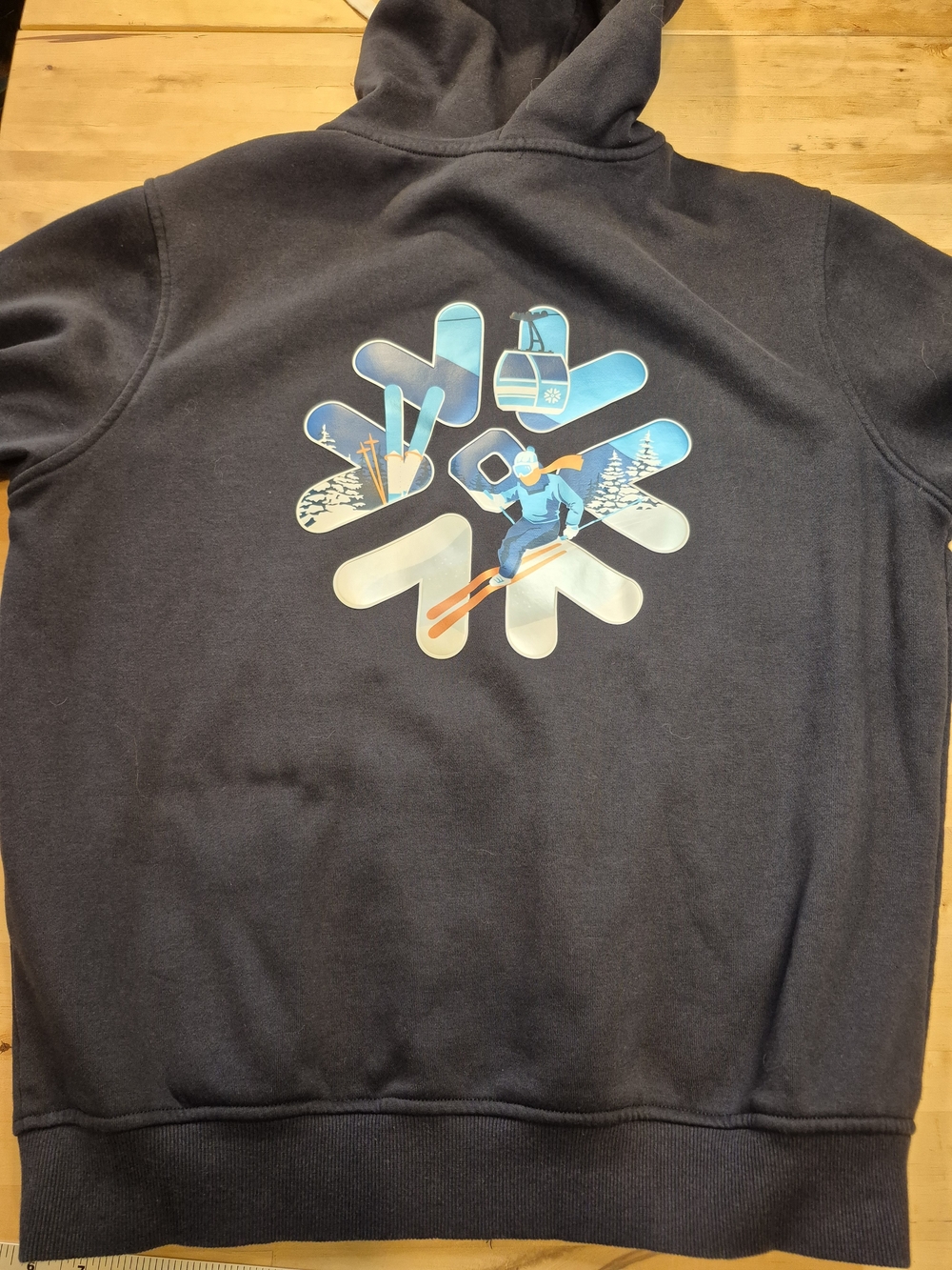 Snowflake Summit Hoodie Full Zip Black